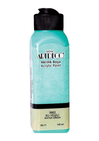 Artdeco Akrilik Boya 140 Ml Su Yeşili 070r-3662 Çok Renkli