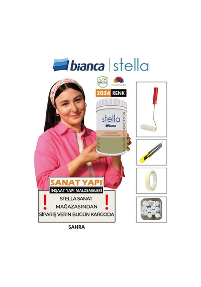 Stella Boya Tekli Set Yardımcı Ürünlerle Diğer