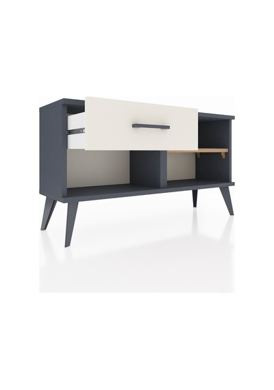 Arges Şifonyer Tek Raflı Tek Çekmeceli 88x30x48 Antrasit-çam/aytaşı Çam/aytaşı Arges Şifonyer Tek Raflı Tek Çekmeceli 88x30x48 Antrasit-çam/aytaşı Çam/aytaşı