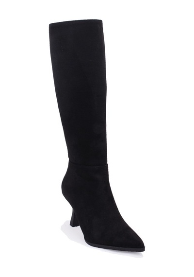Dagoster Dza07-11338071 Siyah Süet Günlük Kasik Fermuarlı 8 Cm İncetopuklu Kadın Çizme Dagoster Dza07-11338071 Siyah Süet Günlük Kasik Fermuarlı 8 Cm İncetopuklu Kadın Çizme