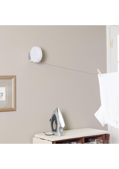 Single Line Geri Çekilebilir Clothes Dryer Çok Renkli