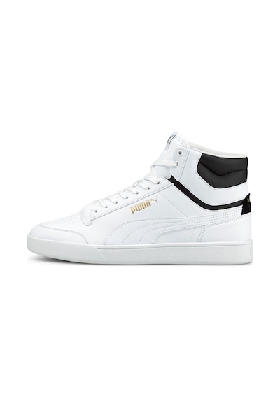 Puma Shuffle Mid Unısex Spor Ayakkabı 38074801 Beyaz - Siyah