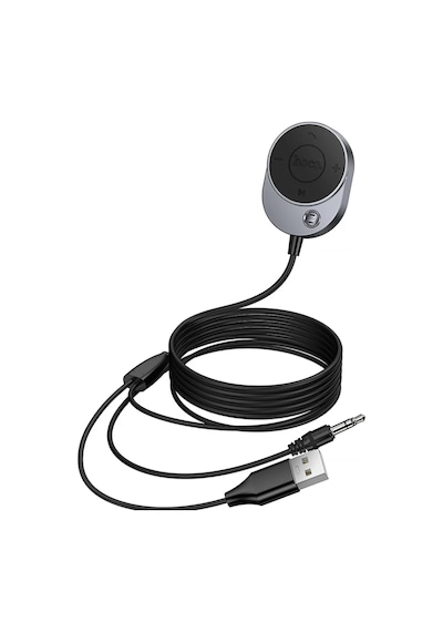 E150 Otomatik Aux Bluetooth 5.4 Alıcısı, Kablolu Kontrol Çağrıları Destekli 3.5mm Jack Dongle K