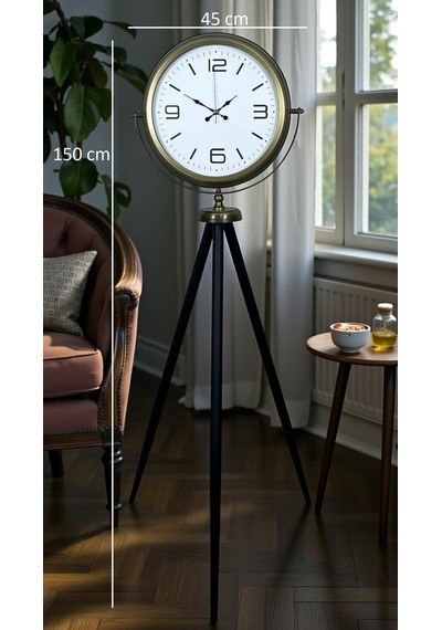 Elegant Vintage Tripod Ayaklı Saat Diğer