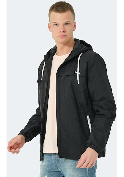 Slazenger HANGA Erkek Yağmurluk Siyah