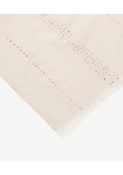 Yargıcı Lurex Detaylı Şal 26yksl1069x 002 Beyaz