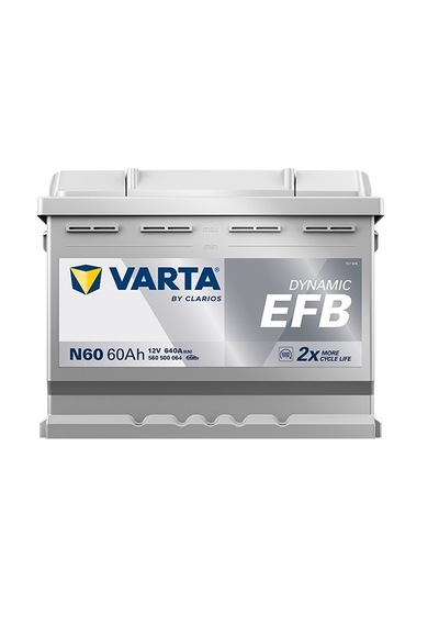 Varta 12v 60 Amper 640a N60 Start & Stop Efb Akü-yerinde Montaj