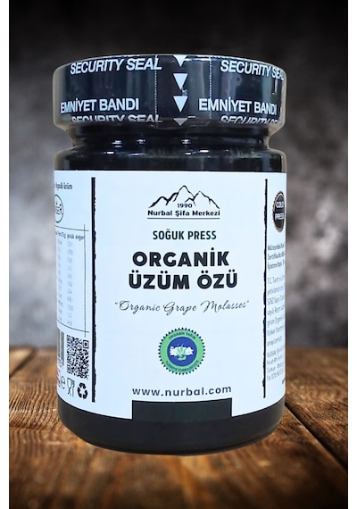 Nurbal Şifa Merkezi Organik Üzüm Özü 450 G