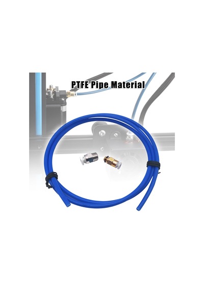 Bowden 3d Yazıcı Hotend İçin Konektörlü J-head İle Ptfe Tüp Kiti
