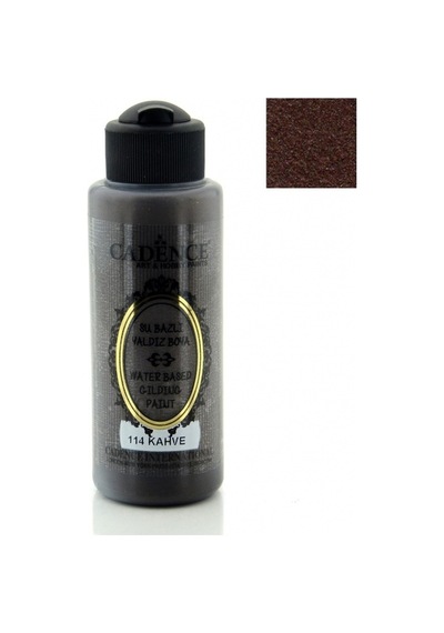 114 Kahverengi-Yaldız Boya 120Ml Cc