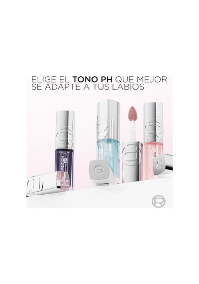 L'oreal Cosmetics Plump Ambition Hyaluron Lip Oil Ph Dudak Parlatıcısı - 113 Icy Blue Diğer