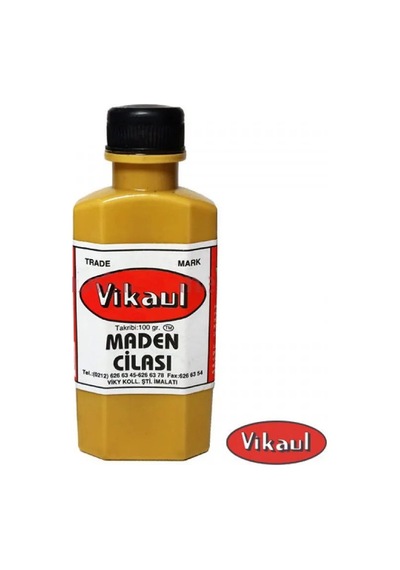 Özkaya Vikaul Metal Parlatıcı - Maden Cilası, Kavil 100 Gr - 12 Adet diğer