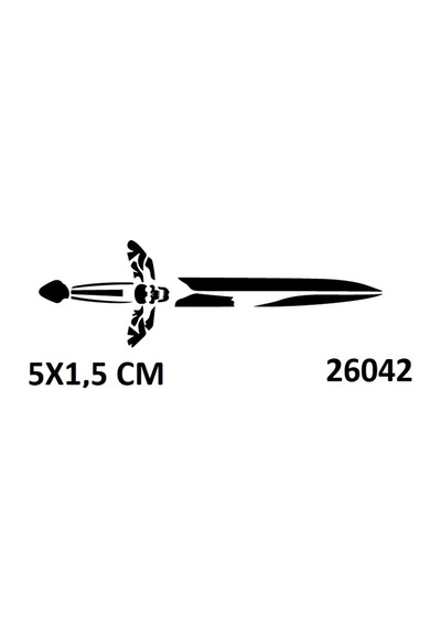 Airbrush Tattoo Minimal Yüz İçin Kama Yapışkanlı Stencil Süsleme Ve Boyama Kalıbı