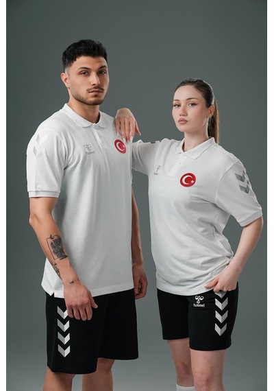 Hummel Armin Milli Takım Kamp Tişört Beyaz