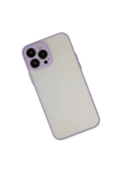 Apple iPhone Uyumlu , 15 Pro Max Kılıf Montreal Silikon Kapak - Mor