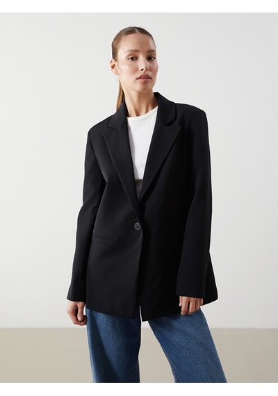 Lcwaıkıkı Classic Siyah Kadın Blazer Ceket