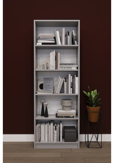 Lüks 5 Raflı Ev Ofis Kitaplık %100 MDF Modern Dekoratif Kütüphane Kitaplık K002 Lüks 5 Raflı Ev Ofis Kitaplık %100 MDF Modern Dekoratif Kütüphane Kitaplık K002