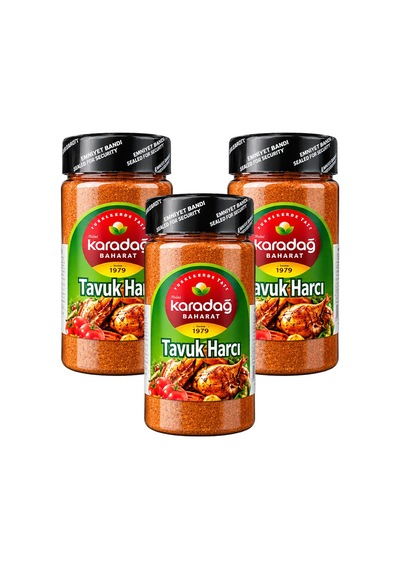 Karadağ Baharat Tavuk Harcı 200 Gr 3 Lü