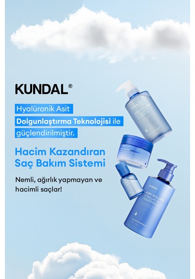 Nem, Besin Ve Hacim Sunan Saç & Saç Derisi Maskesi Kundal Airy Volume Hyaluron Capsule Scalp Mask