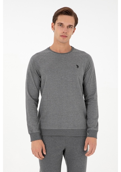 U.s. Polo Assn. Erkek Antrasit Melanj Sweatshirt 50295159-vr081 Antrasit Melanj U.s. Polo Assn. Erkek Antrasit Melanj Sweatshirt 50295159-vr081 Antrasit Melanj
