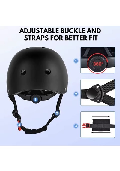 Heugers Bisiklet Kaskı Bisiklet, Scooter, Kaykay, Dağcılık Ve Arama Kurtarma Uyumlu 51-58 Cm Kırmı Kırmızı