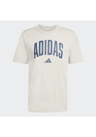 Adidas Collegiate Lineage Graphic Erkek Krem Tişört Jm6415 Krem