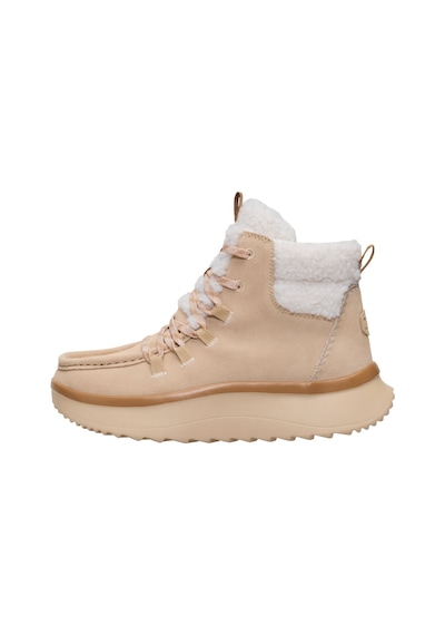 Hey Dude Wendy Peak Apres Suede Kadın Bot Bej