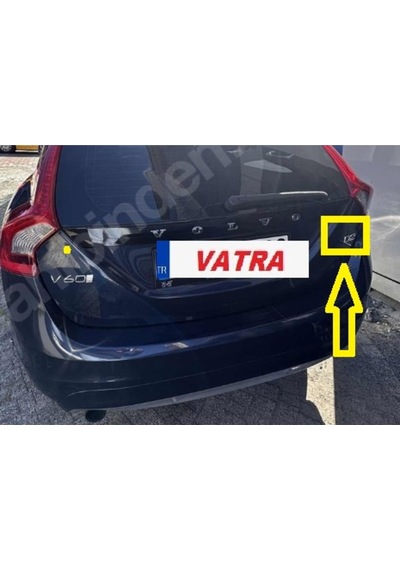 V60 1.6 D R-design 2013 Uyumlu D2 Bagaj Yazısı