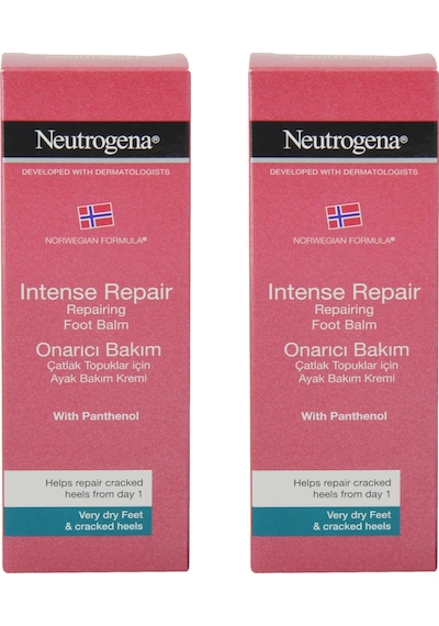 Neutrogena Çatlak Topuklar İçin Ayak Bakım Kremi 2 x 50 ML