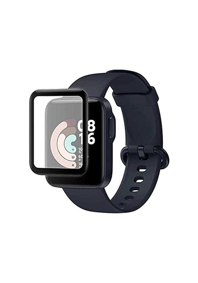 Xiaomi İle Uyumlu Redmi Watch 3 Active Pmma Pet Saat Ekran Koruyucu Siyah Çok Renkli