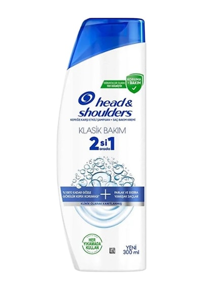 Head & Shoulders Kepeğe Karşı Etkili Şampuan Klasik Bakım 2 Si 1 Arada 300 Ml-85