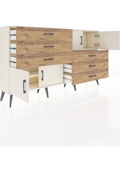 Arges Konsol 2 Raflı 6 Çekmeceli 4 Kapaklı 176x30x99 Aytaşı-aytaşı/çam Aytası/atlas Çam - Aytası Arges Konsol 2 Raflı 6 Çekmeceli 4 Kapaklı 176x30x99 Aytaşı-aytaşı/çam Aytası/atlas Çam - Aytası