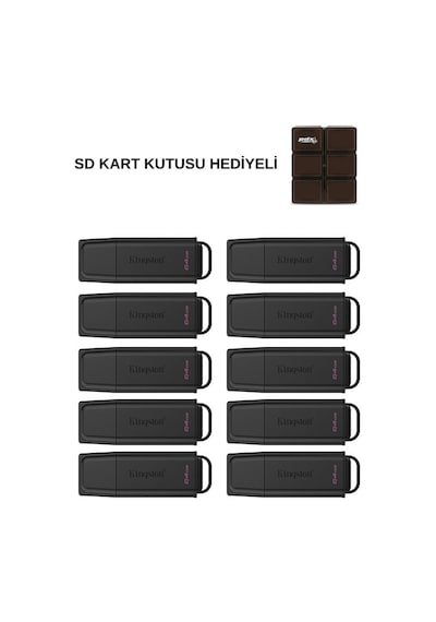 Kingston 64gb Usb3.2 Dtxg2/64gb Exodia Flash Bellek 10'lu Paket
