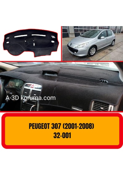 PEUGEOT 307 2001-2008 ÖN GÖĞÜS / PANEL /  TORPİDO KORUMASI - KILIFI - HALISI