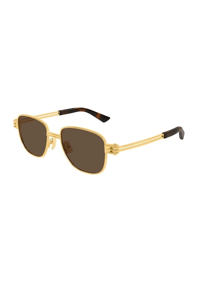 Bottega Veneta 1380 S 003 51 Unisex Güneş Gözlüğü Altın