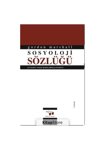 Sosyoloji Sözlüğü / Gordon Marshall