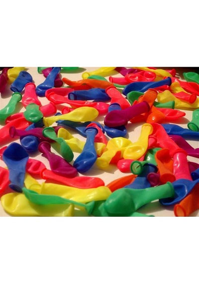 Su Balonu 250 Adet Parti Organizasyon Oyuncak Balon Karışık Renkler Çok Renkli