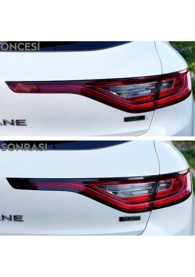 Renault Megane 4 Stop Çerçeve Sticker-Kolay Uygulama-Uzun Ömürlü