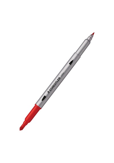 Çift Uçlu Keçeli Kalem 3.0 - 0.8mm 72'li