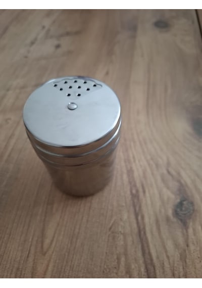 Dökme Çelik Baharatlık, 3 Bölmeli Döner Başlıklı Paslanmaz Çelik Çıkarılabilir Kapaklı Biberlik Tuzluk Diğer