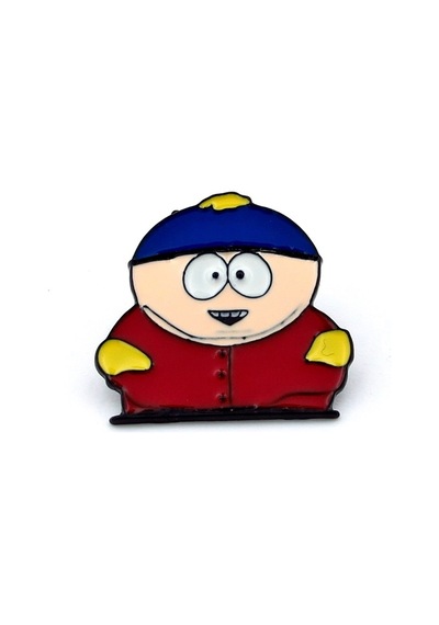 Eric Cartman South Park Çanta Süsü Metal Broş Rozet Rz022
