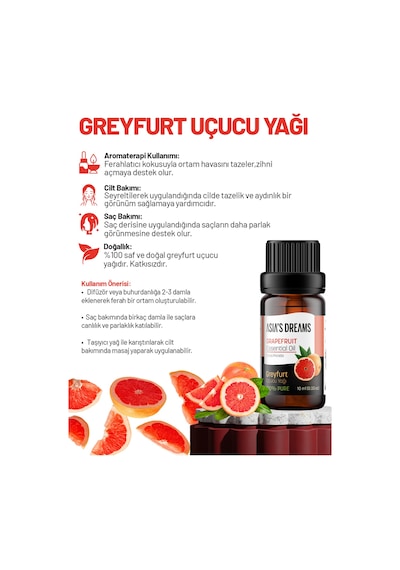 Greyfurt Uçucu Yağı 10 Ml