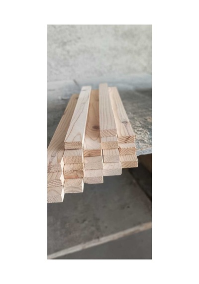 Silinmiş Çam Çıta 5 Adet 2 Cm X 4 Cm X 25 Cm - 262969955 400 x 2500