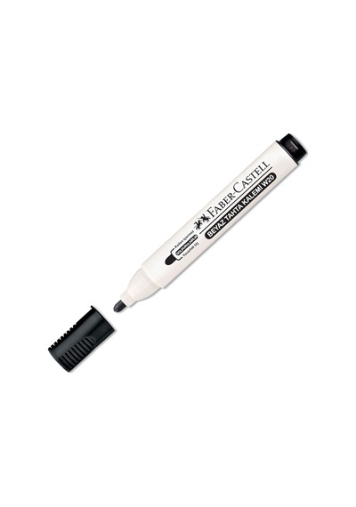 Faber-castell Beyaz Tahta Kalemi W20 Siyah 10 Lu Çok Renkli