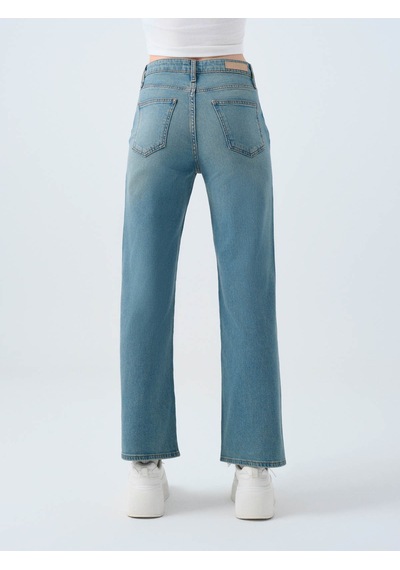 Loft Bella Regular Fit Mavi Kadın Jean Pantolon Lf2039973 Mavi