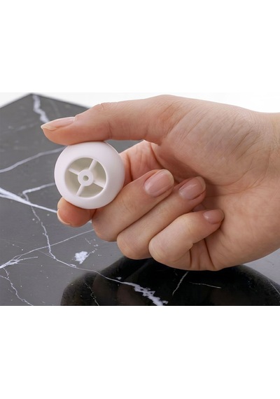 Sert Plastik Düğme Yuvarlak Top Mat Beyaz Dolap Mobilya Mutfak Dolabı Çekmece Kulbu Kulpu Kulplar