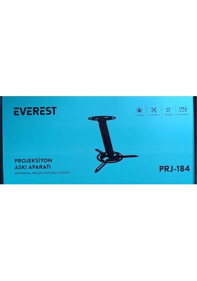 Everest Prj-184 Sabit Ayak 10kg Taşıma Pojeksiyon Askı Aparatı 1923