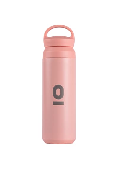 Pembe Tutacaklı Paslanmaz Çelik Termos No:132 500 Ml Vakumlu Sızdırmaz Termos