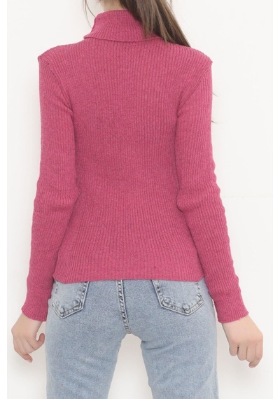 Buyers Butik - Balıkçı Yaka Body Fuşya - 7656.1319. 001