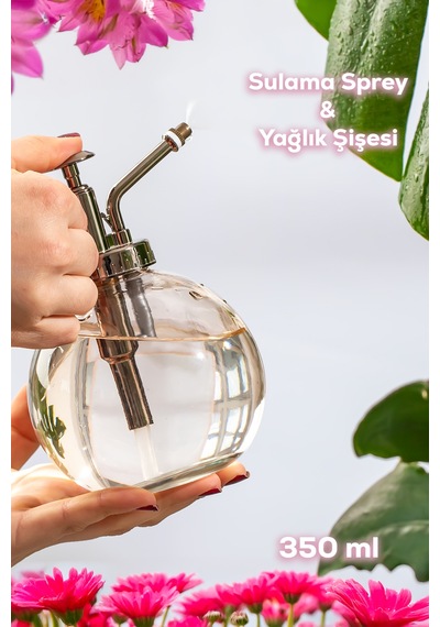Perotti 15729 350 Ml Cam Yağlık Sirkelik Yağdanlık Şişesi Pembe